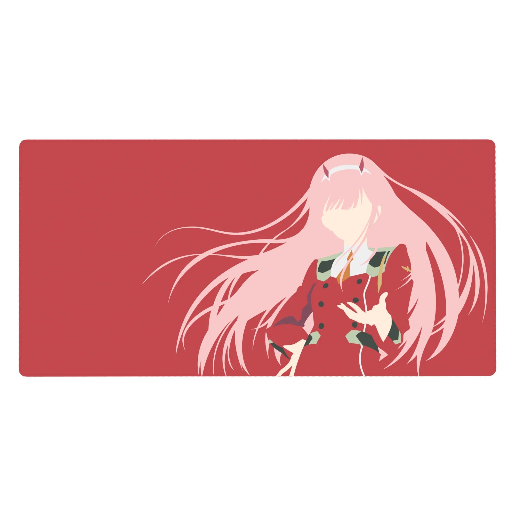 Darling In The Franxx - Anime Mouse Pad and Desk Pad - Zero Two Silhouette - AniChan