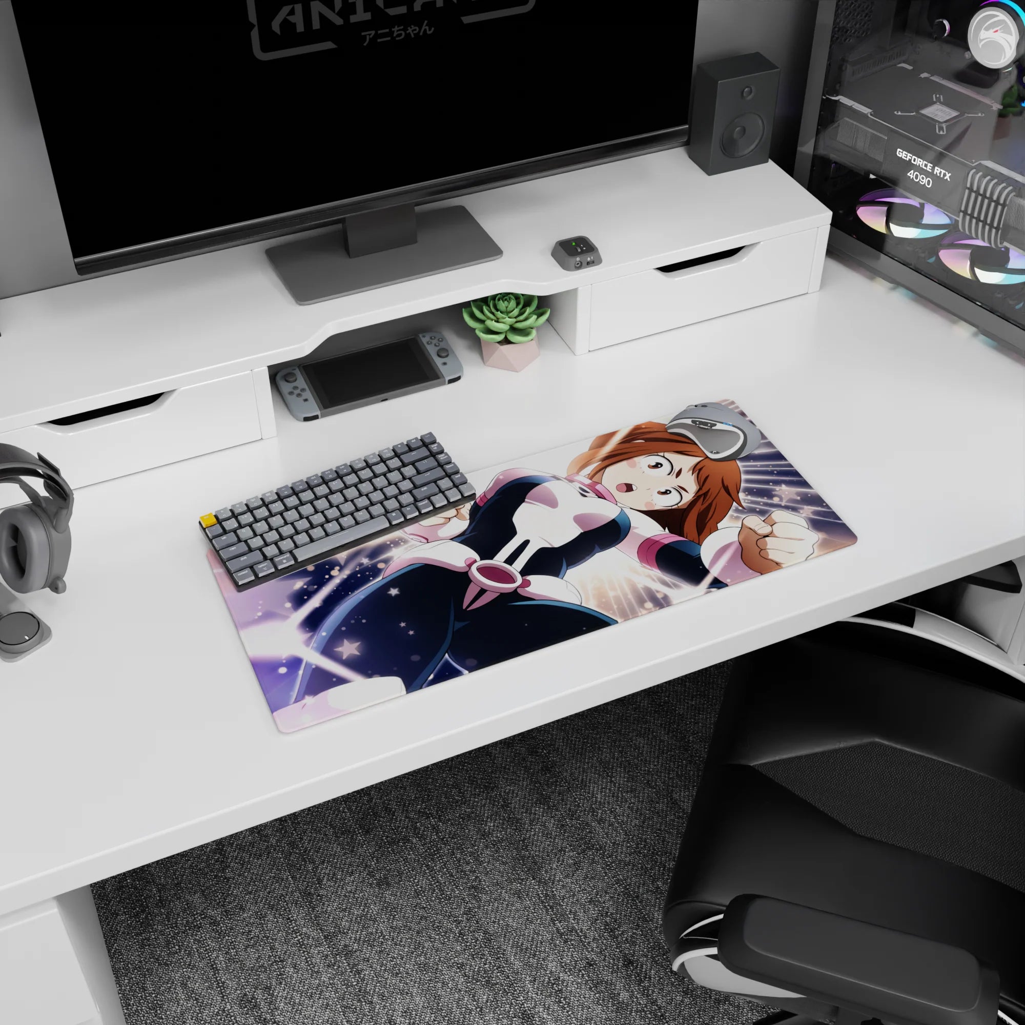 My Hero Academia Deskmat | Mousepad | Deskpad - Gravity Star Hero - AniChan