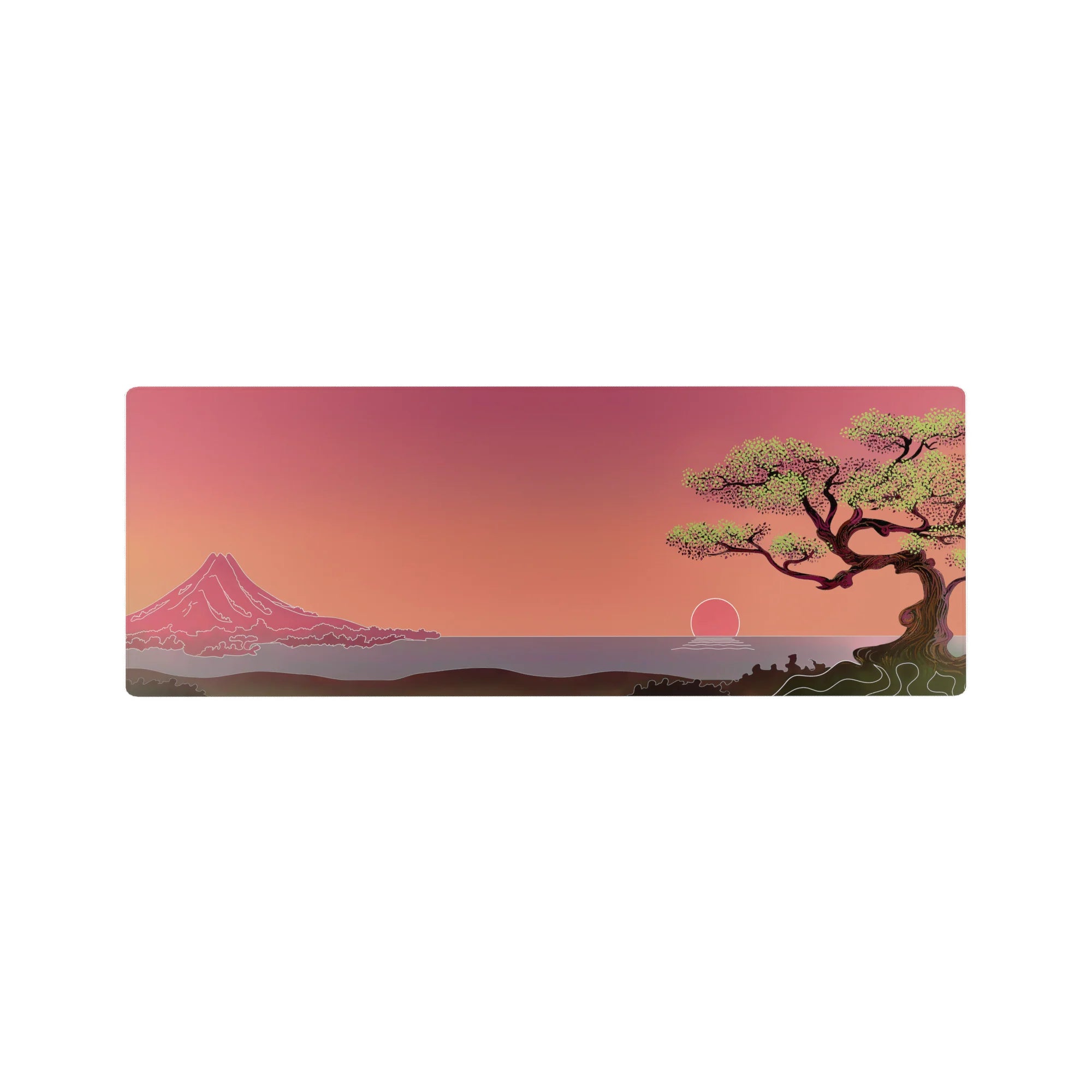 Zen-Japan Deskmat | Mousepad | Deskpad - Zen Horizon - AniChan