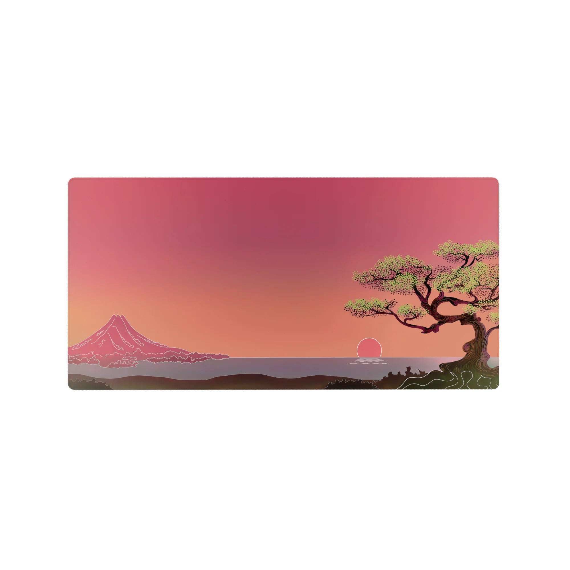 Zen-Japan Deskmat | Mousepad | Deskpad - Zen Horizon - AniChan