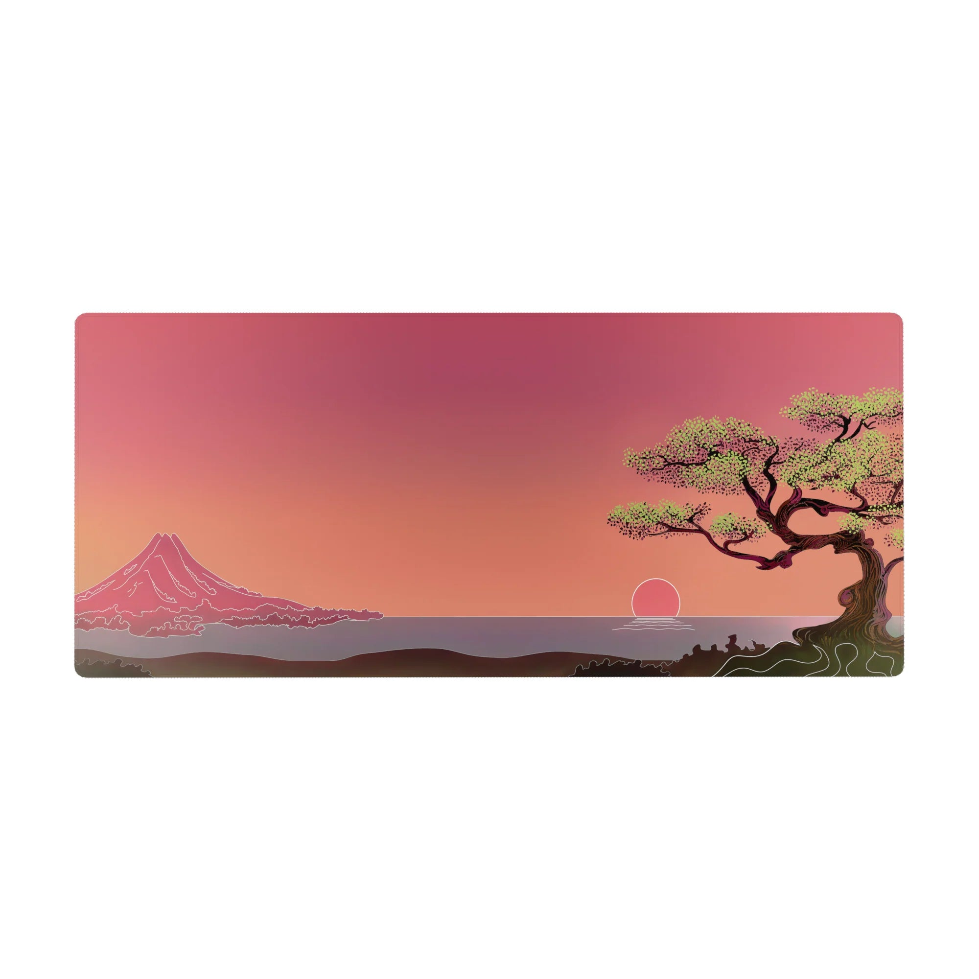 Zen-Japan Deskmat | Mousepad | Deskpad - Zen Horizon - AniChan