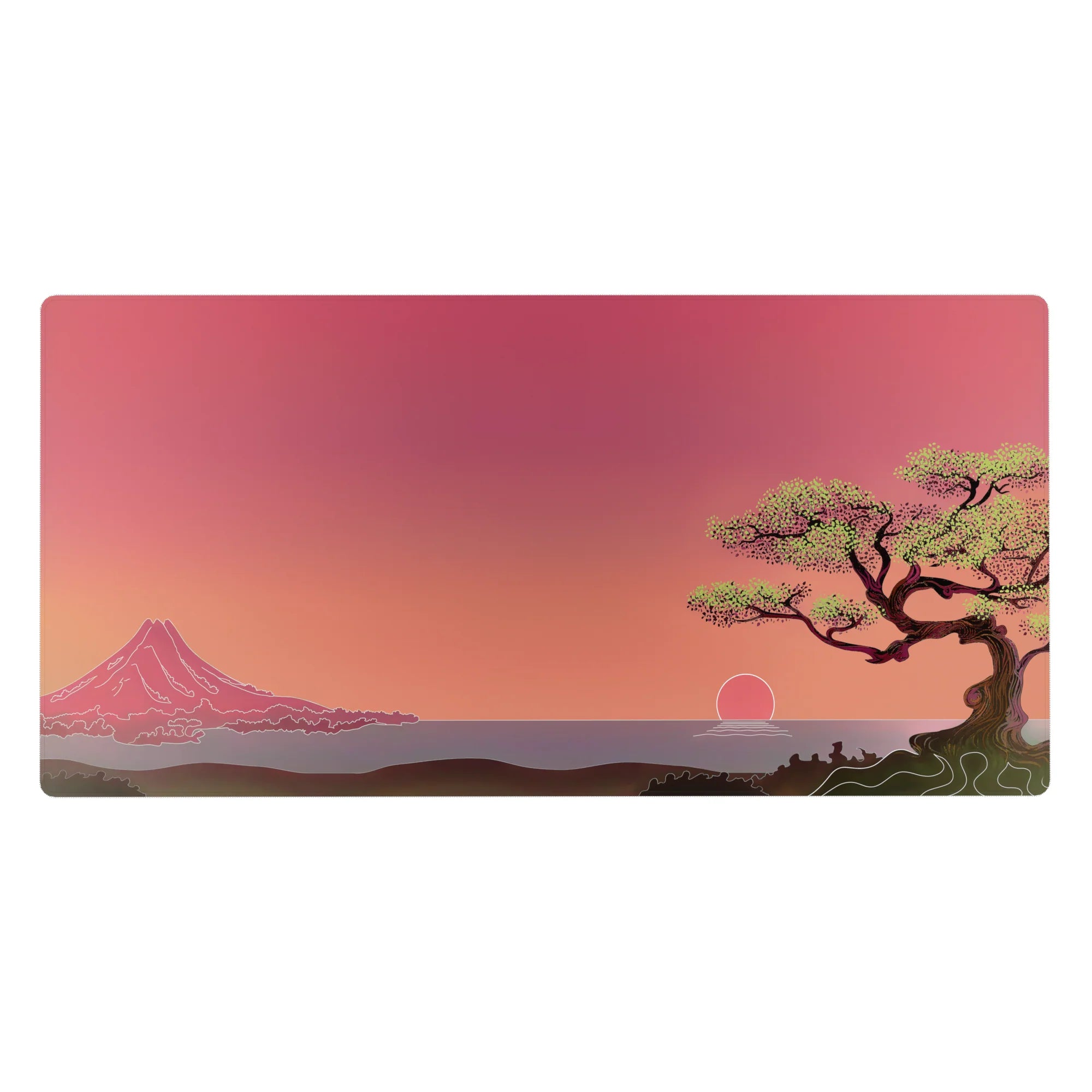 Zen-Japan Deskmat | Mousepad | Deskpad - Zen Horizon - AniChan