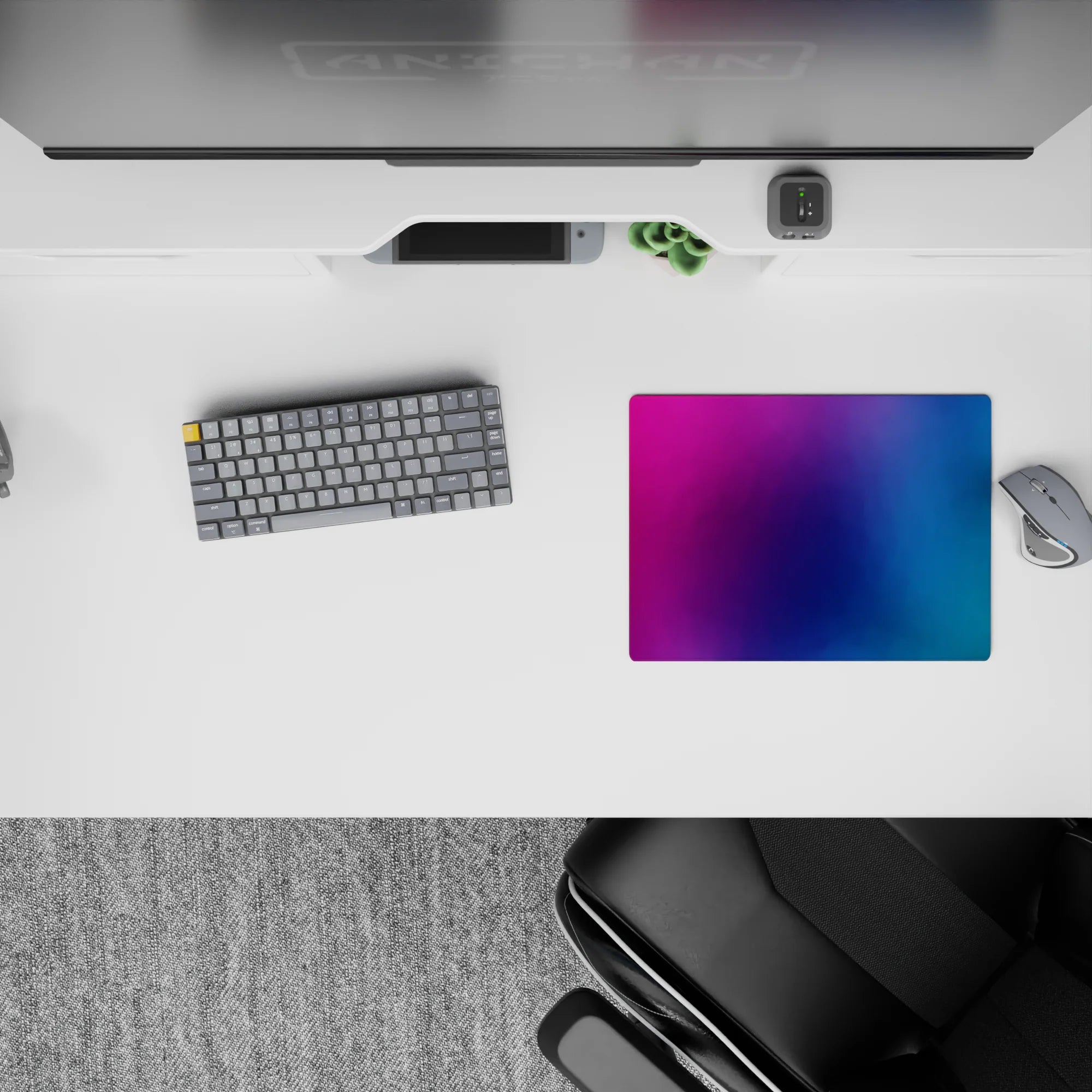 Abstract Gradient Deskmat | Mousepad | Deskpad - Dreamy Fusion - AniChan