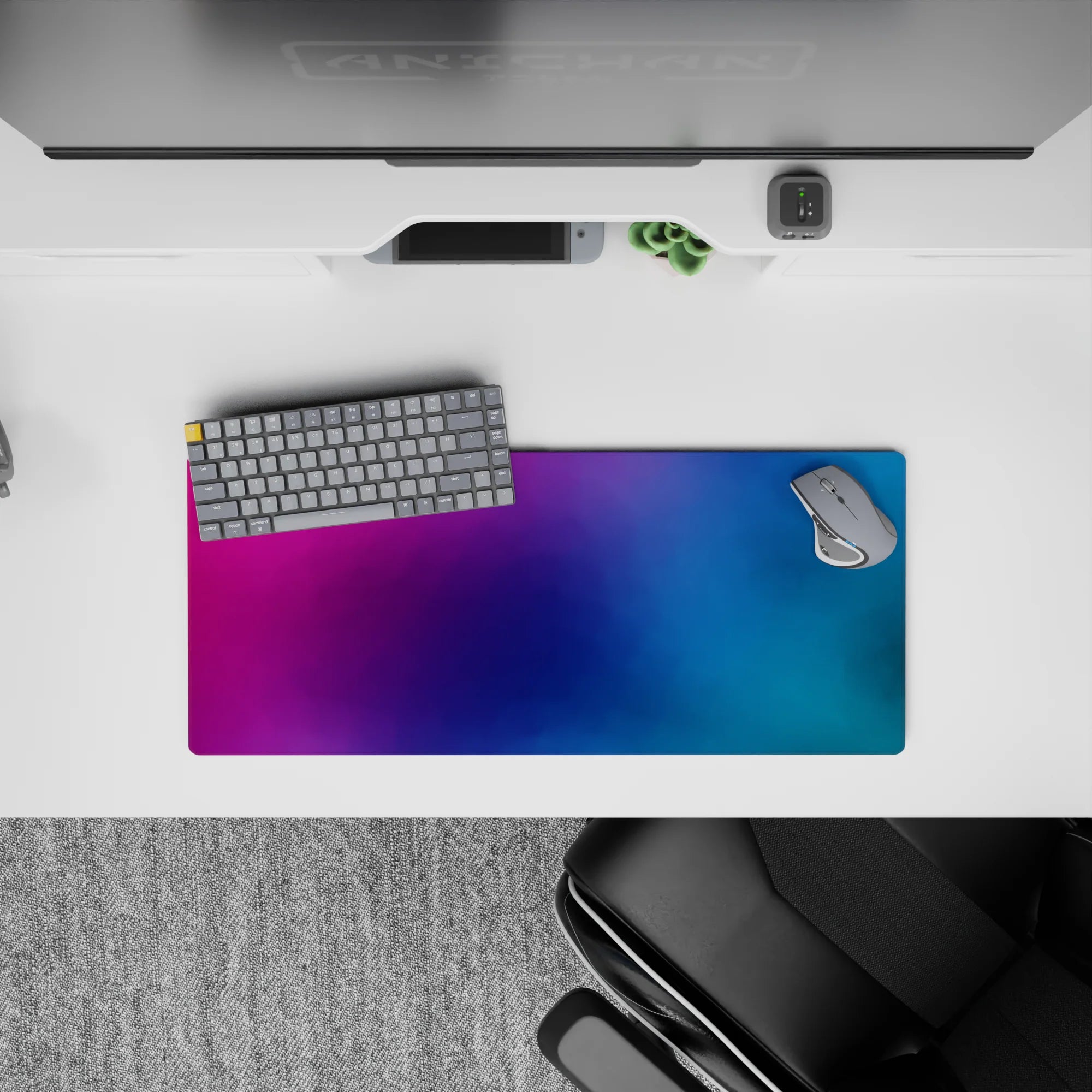 Abstract Gradient Deskmat | Mousepad | Deskpad - Dreamy Fusion - AniChan