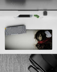 Attack on Titan - Anime Mouse Pad and Desk Pad - Mikasa's Resolve - AniChan