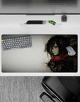 Attack on Titan - Anime Mouse Pad and Desk Pad - Mikasa's Resolve - AniChan