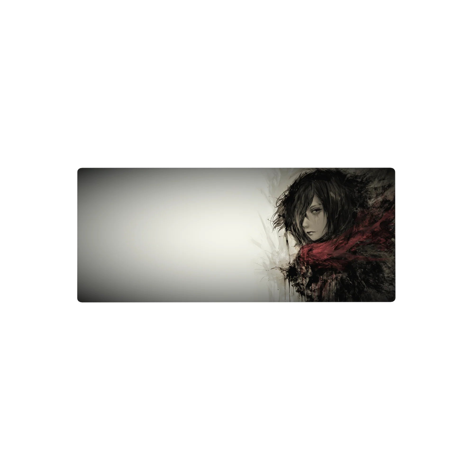 Attack on Titan - Anime Mouse Pad and Desk Pad - Mikasa&#39;s Resolve - AniChan