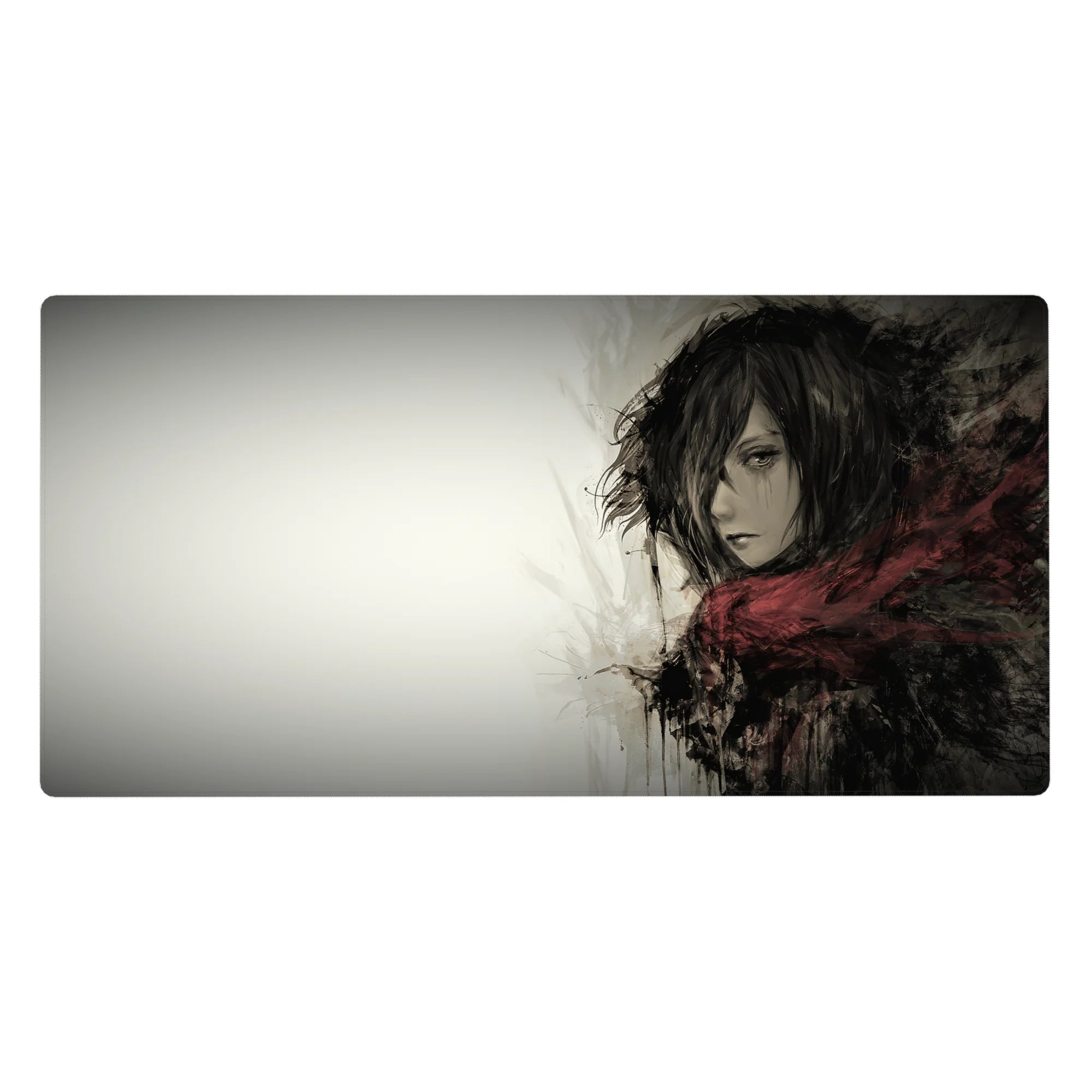 Attack on Titan - Anime Mouse Pad and Desk Pad - Mikasa's Resolve - AniChan