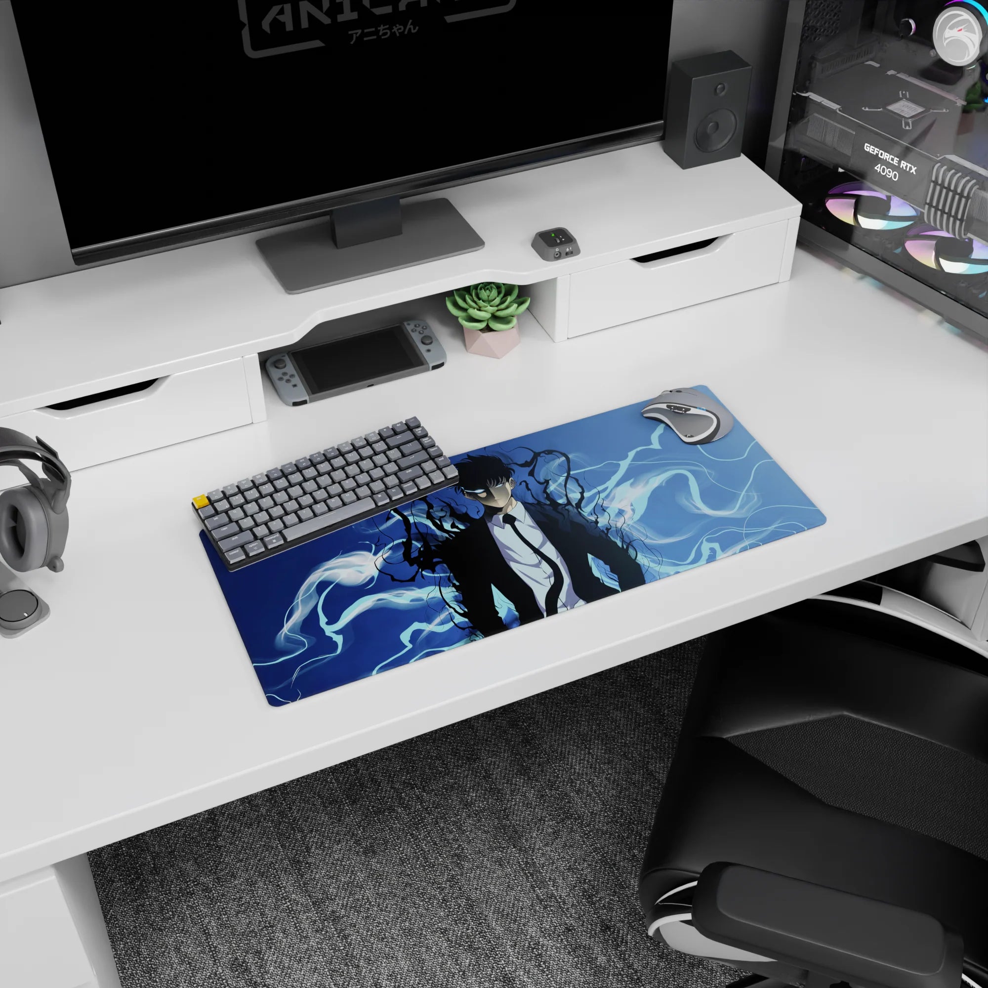 Solo Leveling Deskmat | Mousepad | Deskpad - Shadow Command