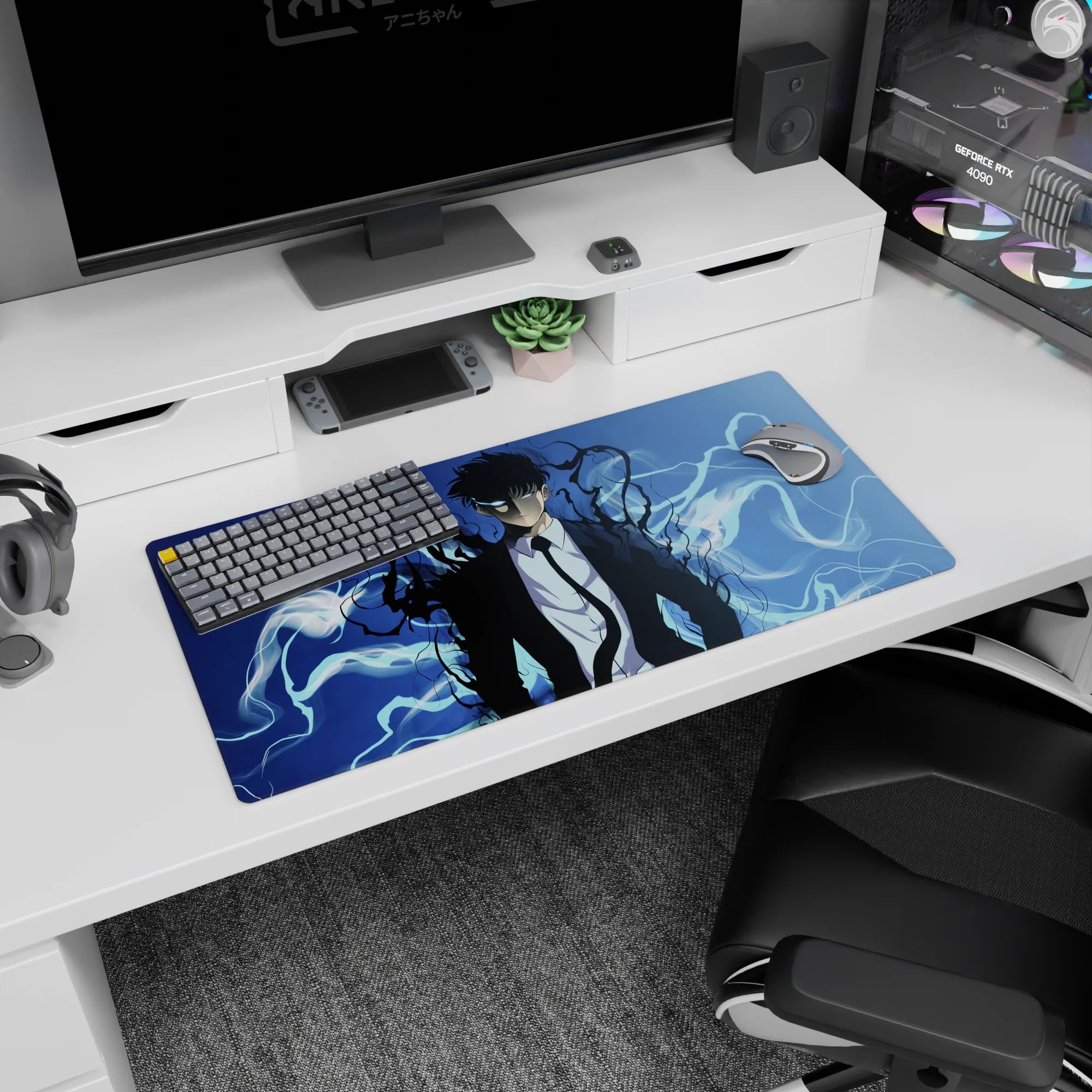 Solo Leveling Deskmat | Mousepad | Deskpad - Shadow Command