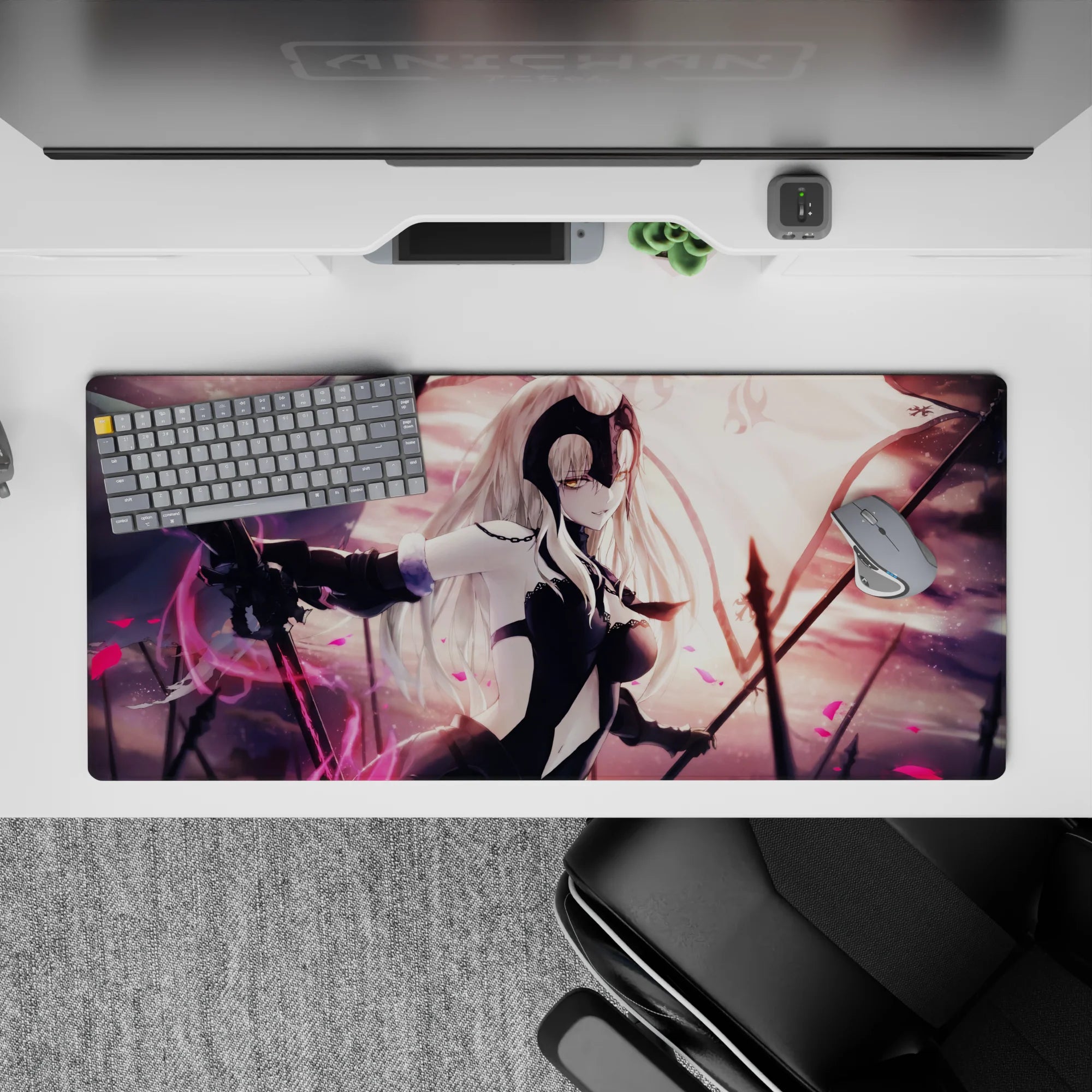 Fate Grand Order Deskmat | Mousepad | Deskpad - Dark Flame Commander - AniChan