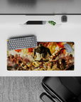 Attack on Titan - Anime Mouse Pad and Desk Pad - Titan Warfront - AniChan