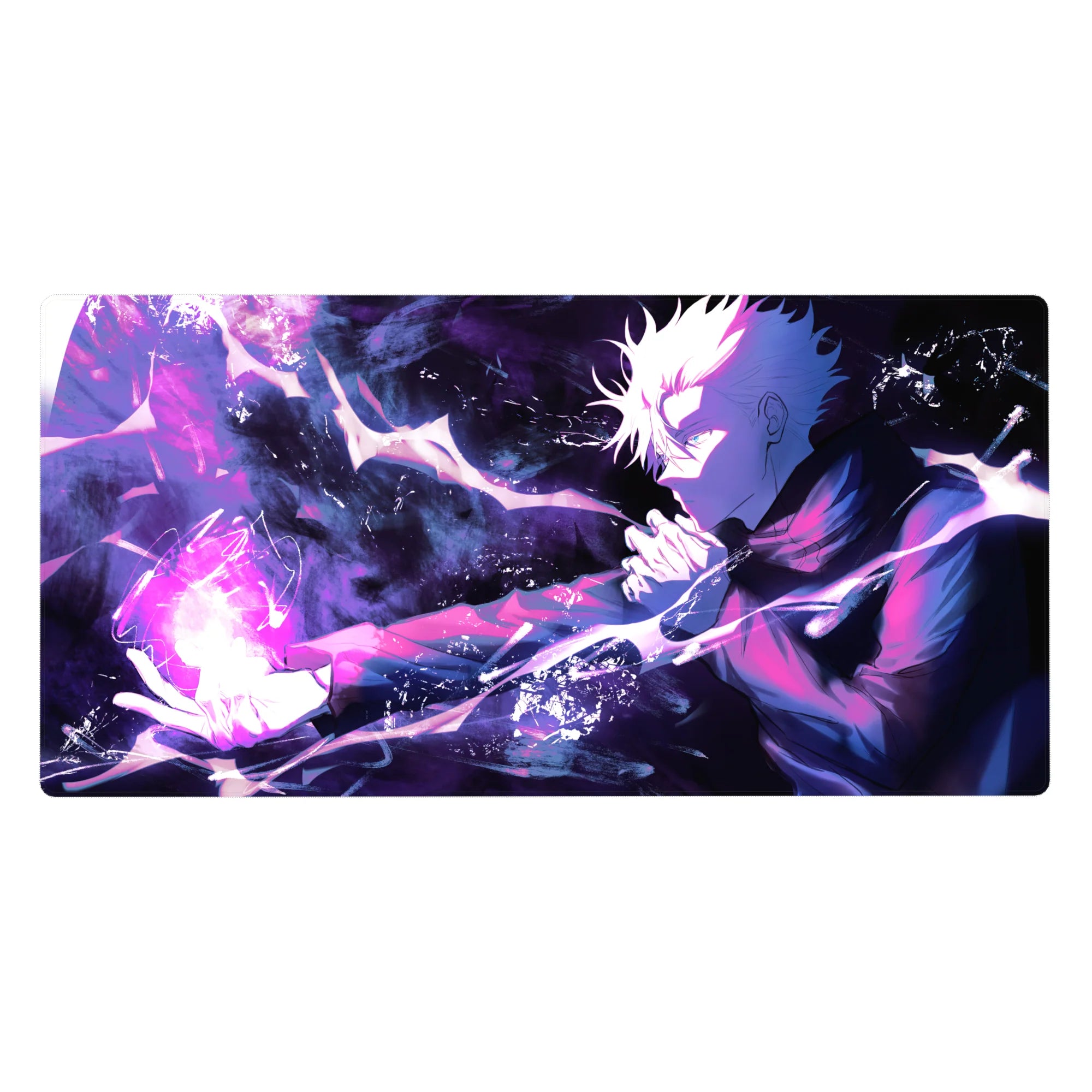 Jujutsu Kaisen Deskmat | Mousepad | Deskpad - Violet Energy Surge - AniChan