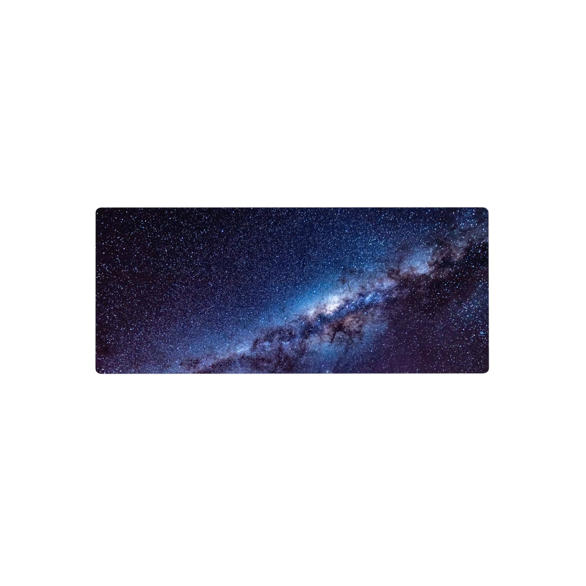 Starfield Ribbon Indigo Starstream - Space Mouse Pad and Desk Pad – AniChan