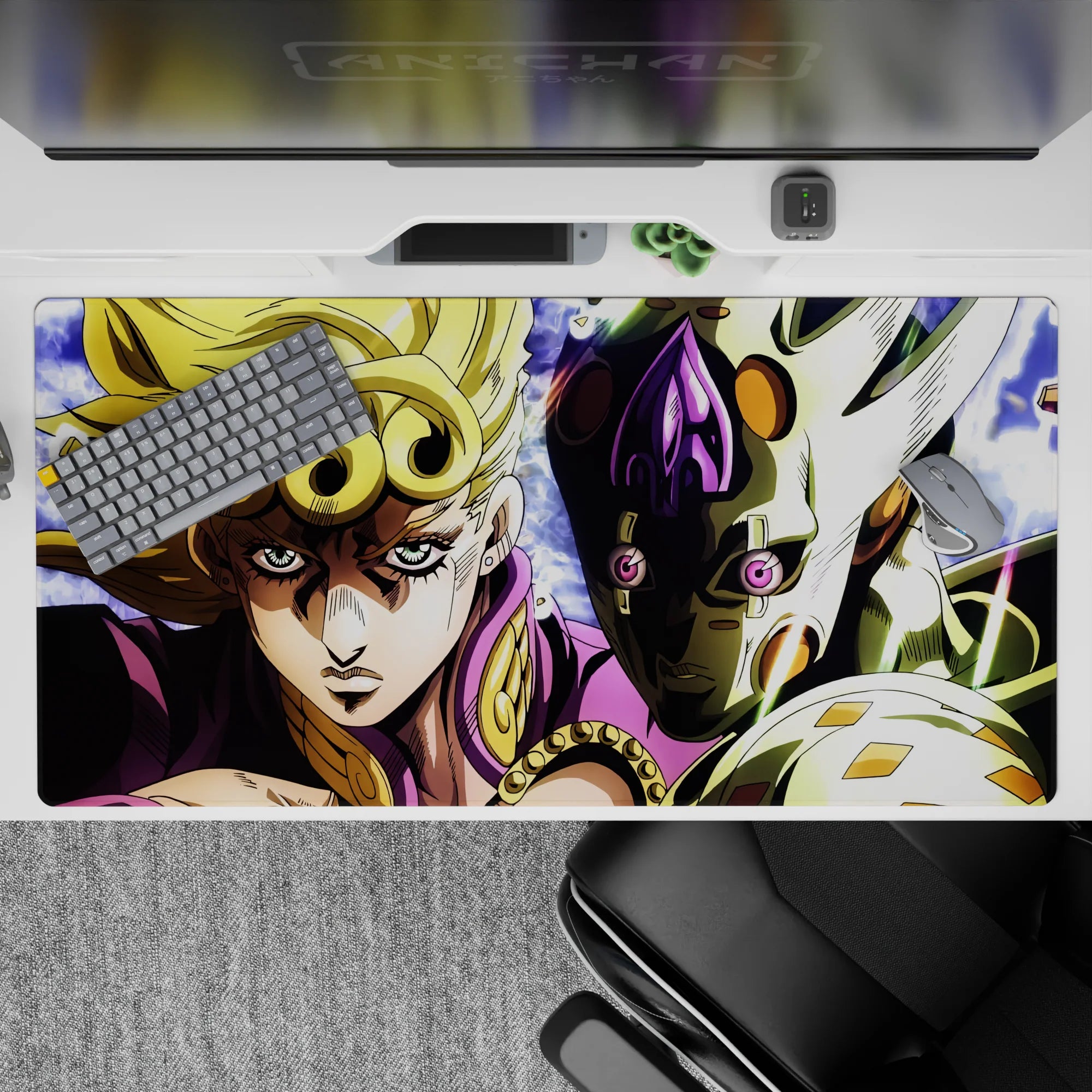 JoJo Deskmat | Mousepad | Deskpad - Golden Requiem - AniChan