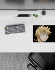 Black Clover - Anime Mouse Pad and Desk Pad - Lightning’s Smile