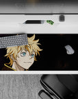 Black Clover - Anime Mouse Pad and Desk Pad - Lightning’s Smile