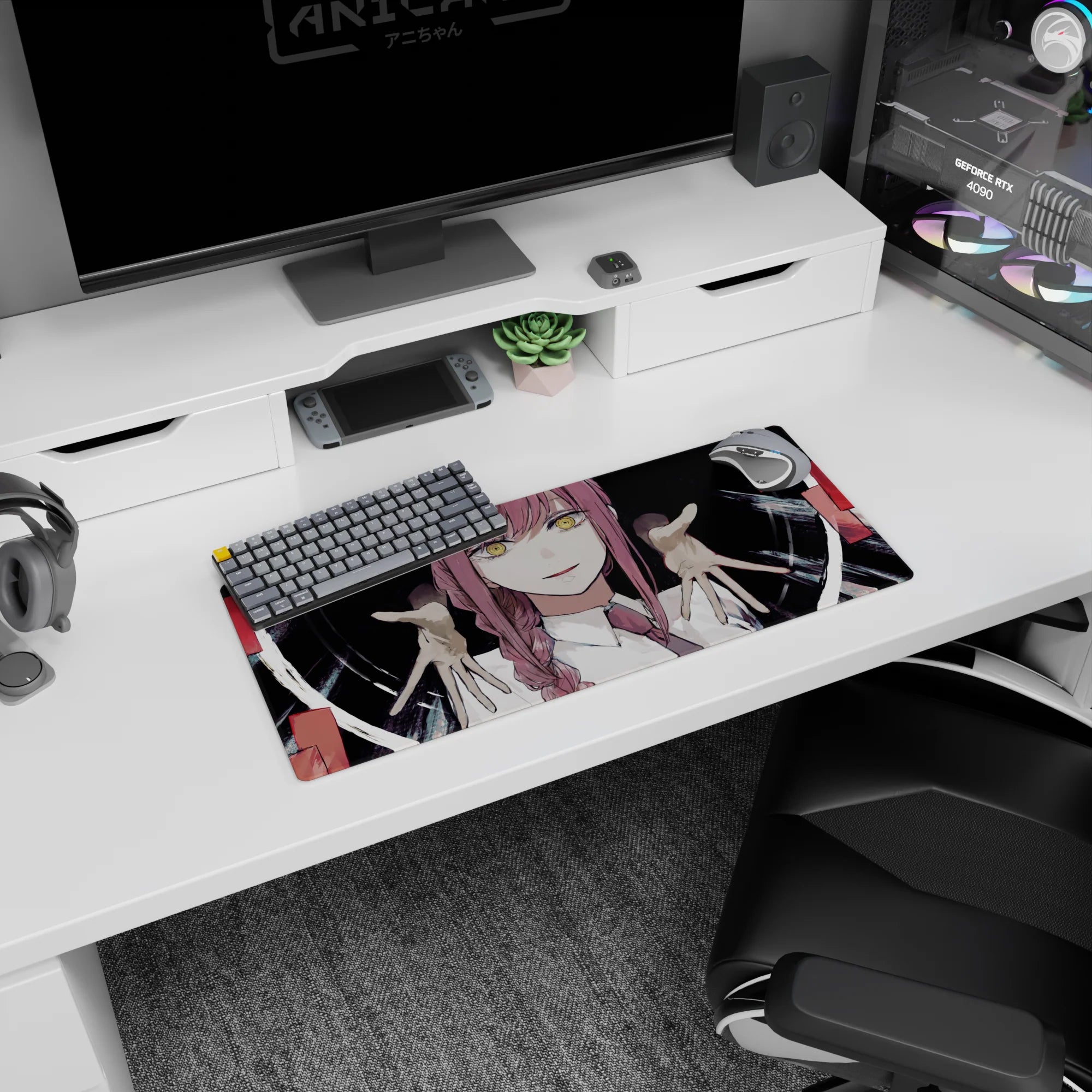 Chainsaw Man - Anime Mouse Pad and Desk Pad - Absolute Control - AniChan