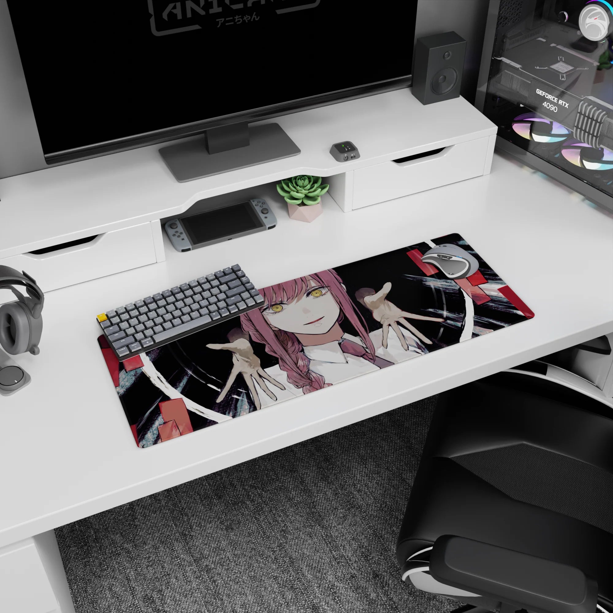 Chainsaw Man - Anime Mouse Pad and Desk Pad - Absolute Control - AniChan