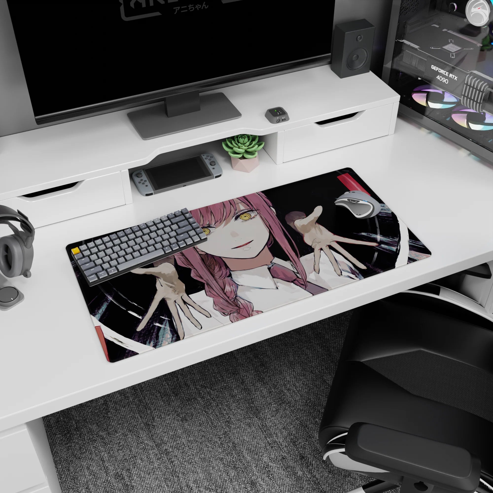 Chainsaw Man - Anime Mouse Pad and Desk Pad - Absolute Control - AniChan