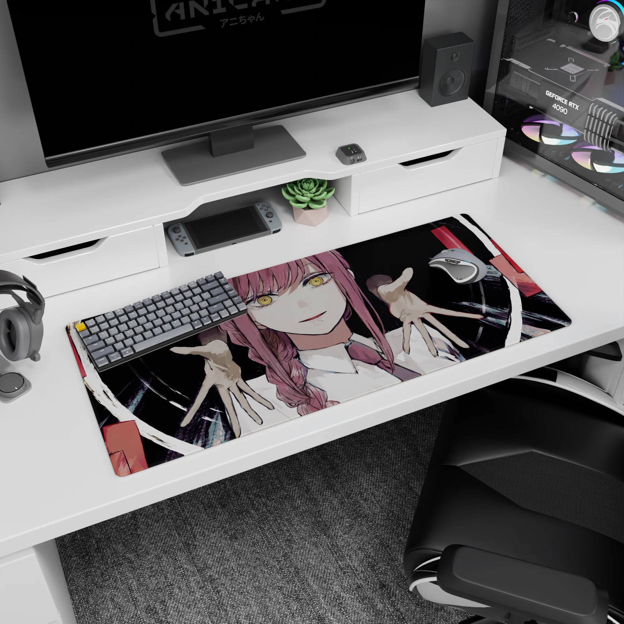 Chainsaw Man - Anime Mouse Pad and Desk Pad - Absolute Control - AniChan