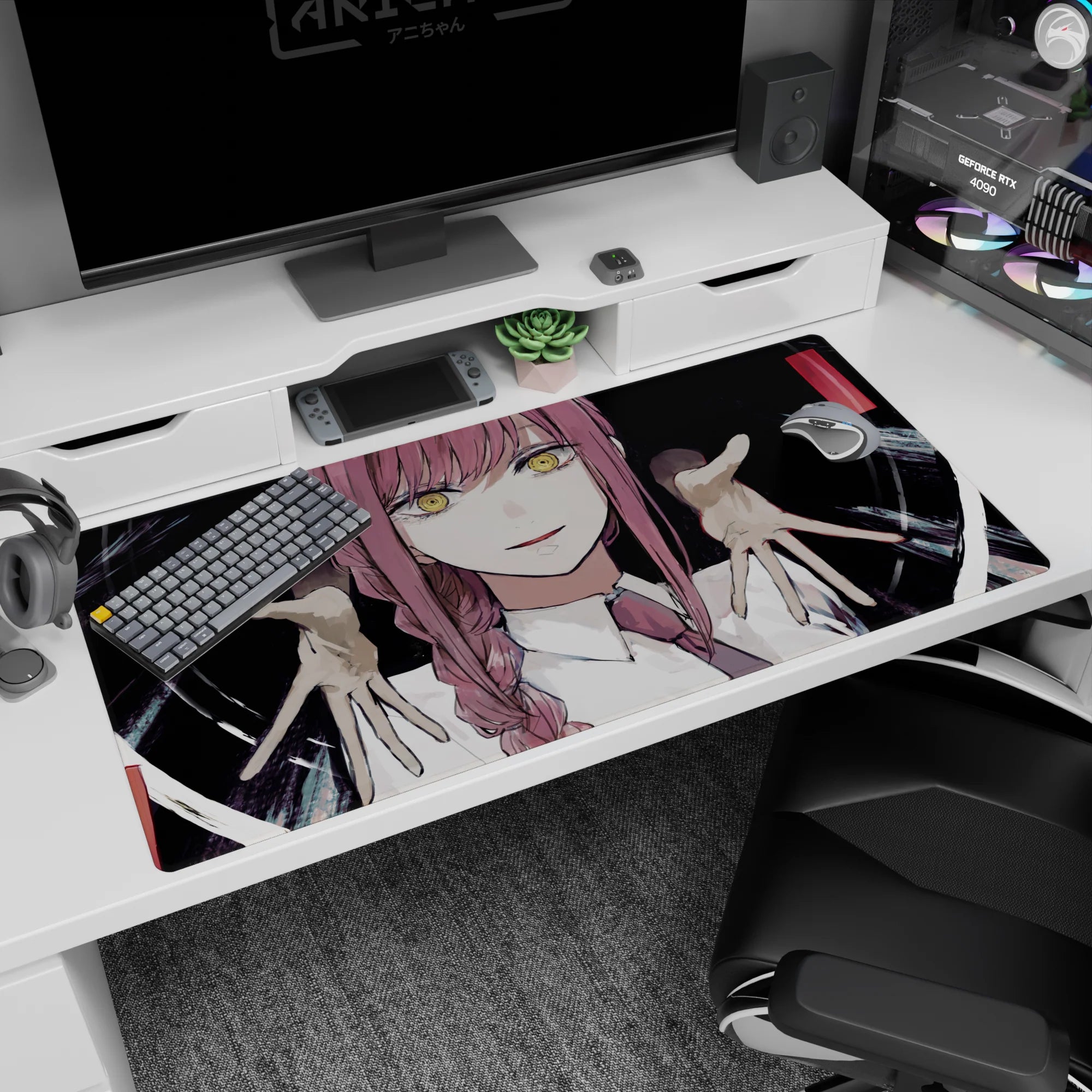 Chainsaw Man - Anime Mouse Pad and Desk Pad - Absolute Control - AniChan