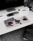 Attack on Titan - Anime Mouse Pad and Desk Pad - Levi: Cherry Blossom Strike - AniChan