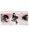 Attack on Titan - Anime Mouse Pad and Desk Pad - Levi: Cherry Blossom Strike - AniChan