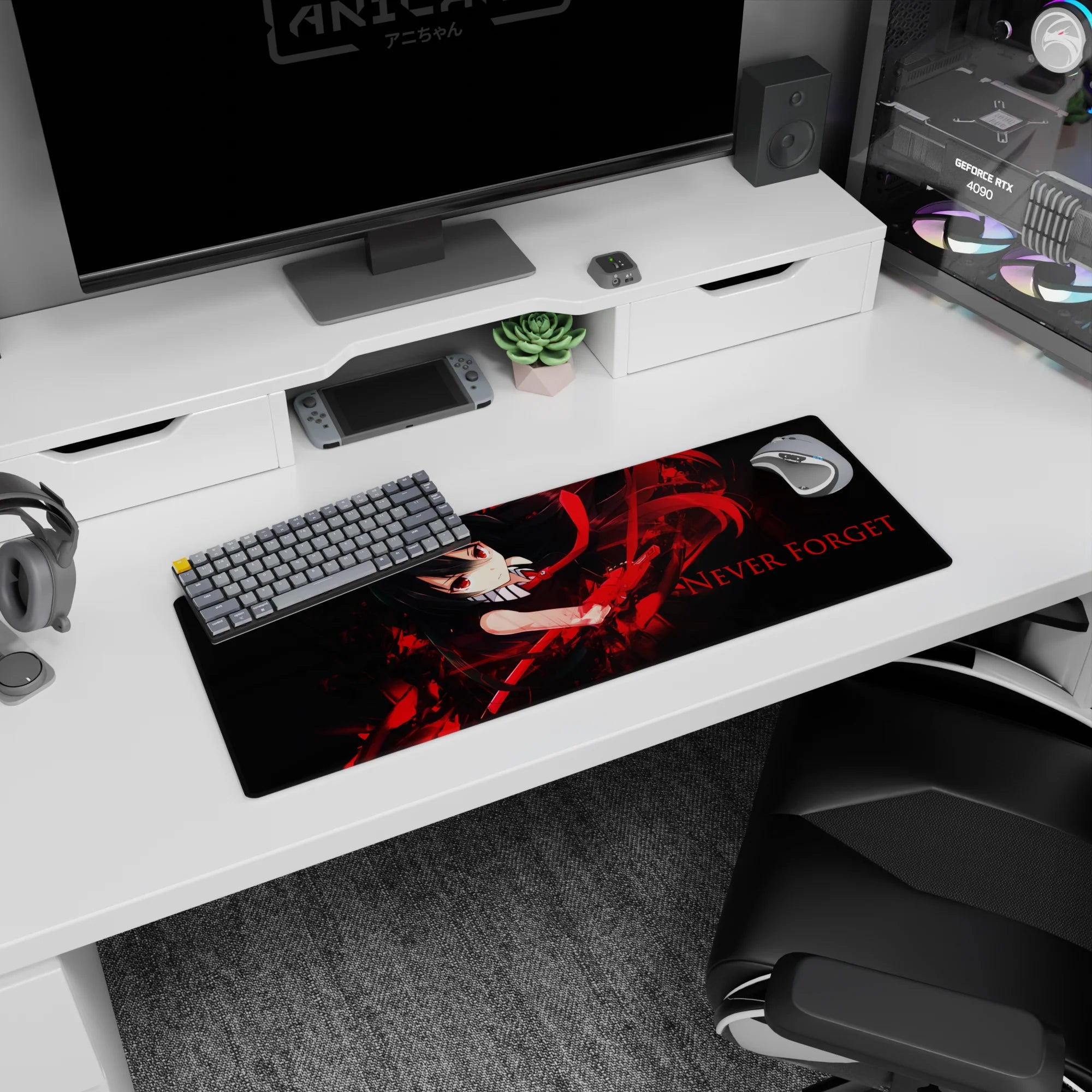 Akame ga Kill - Anime Mouse Pad and Desk Pad - Crimson Resolve