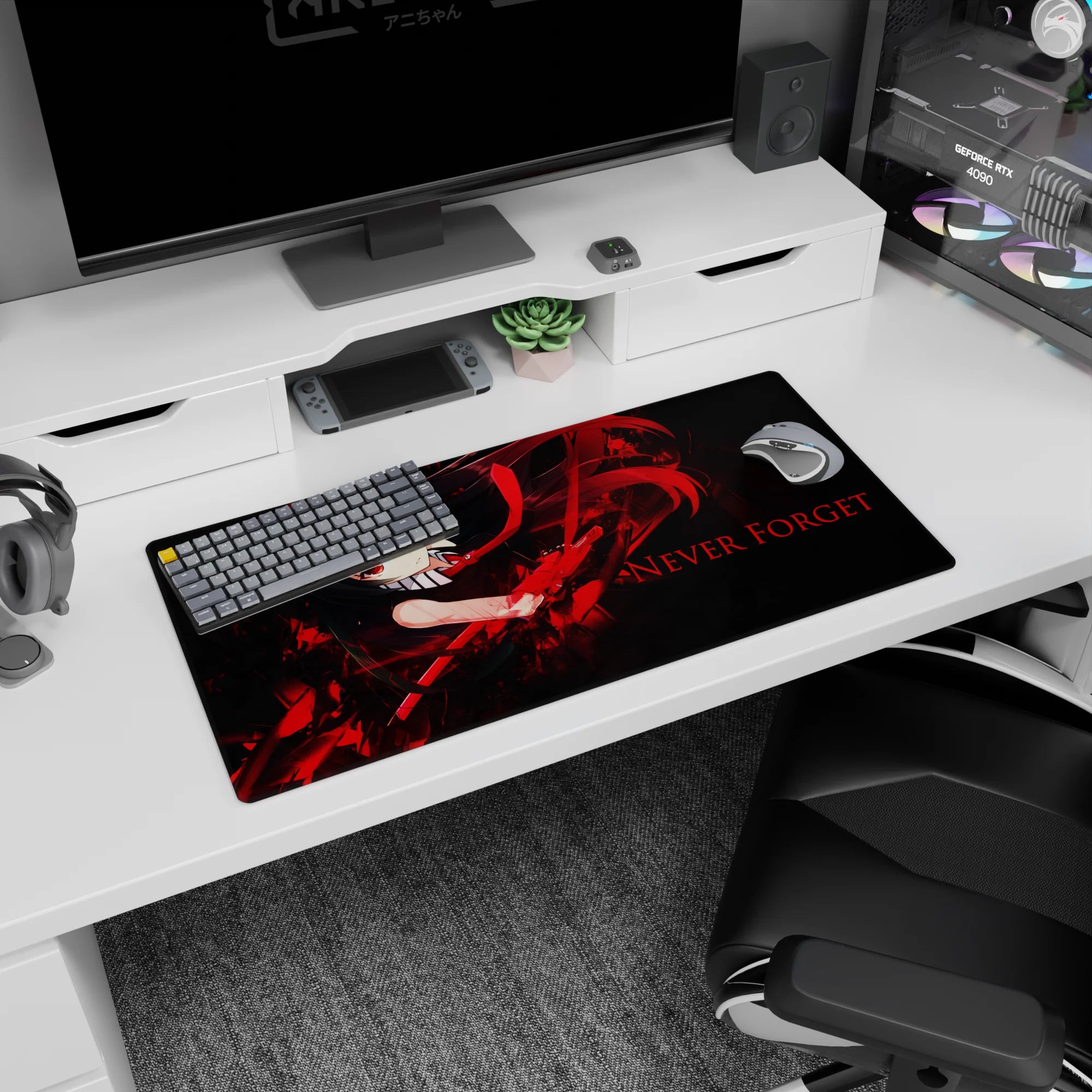 Akame ga Kill - Anime Mouse Pad and Desk Pad - Crimson Resolve