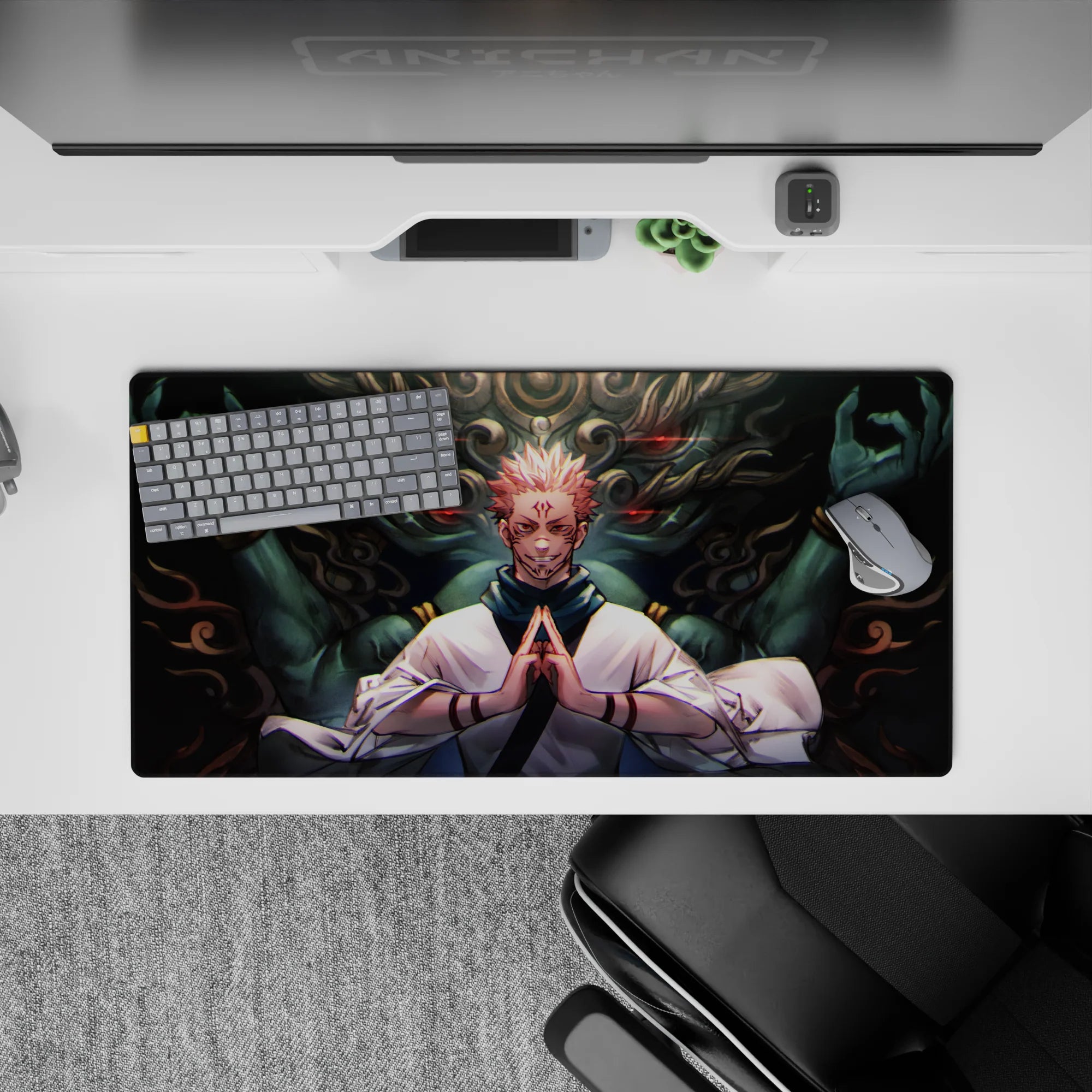 Jujutsu Kaisen Deskmat | Mousepad | Deskpad - Cursed King’s Dominion - AniChan