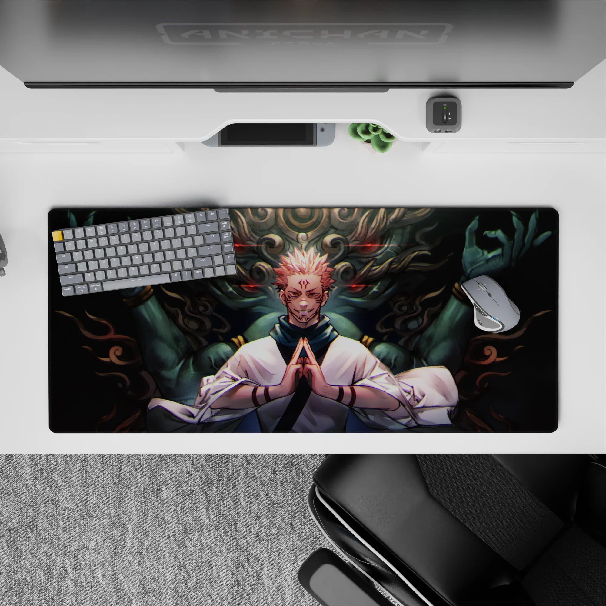 Jujutsu Kaisen Deskmat | Mousepad | Deskpad - Cursed King’s Dominion - AniChan