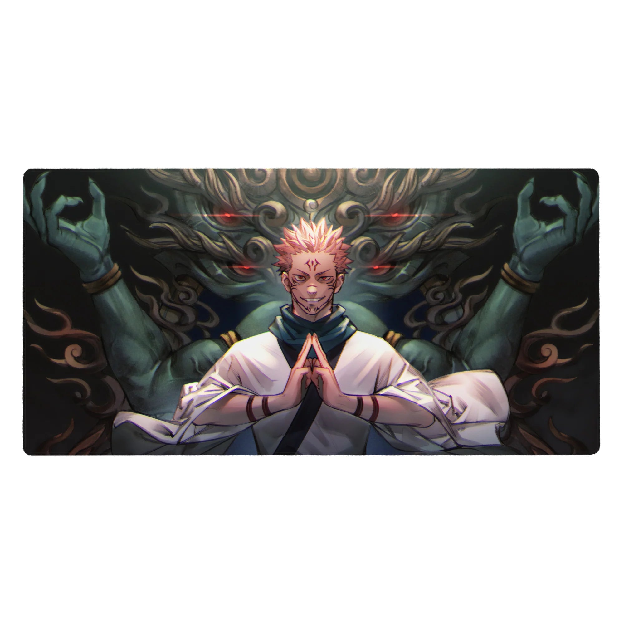 Jujutsu Kaisen Deskmat | Mousepad | Deskpad - Cursed King’s Dominion - AniChan