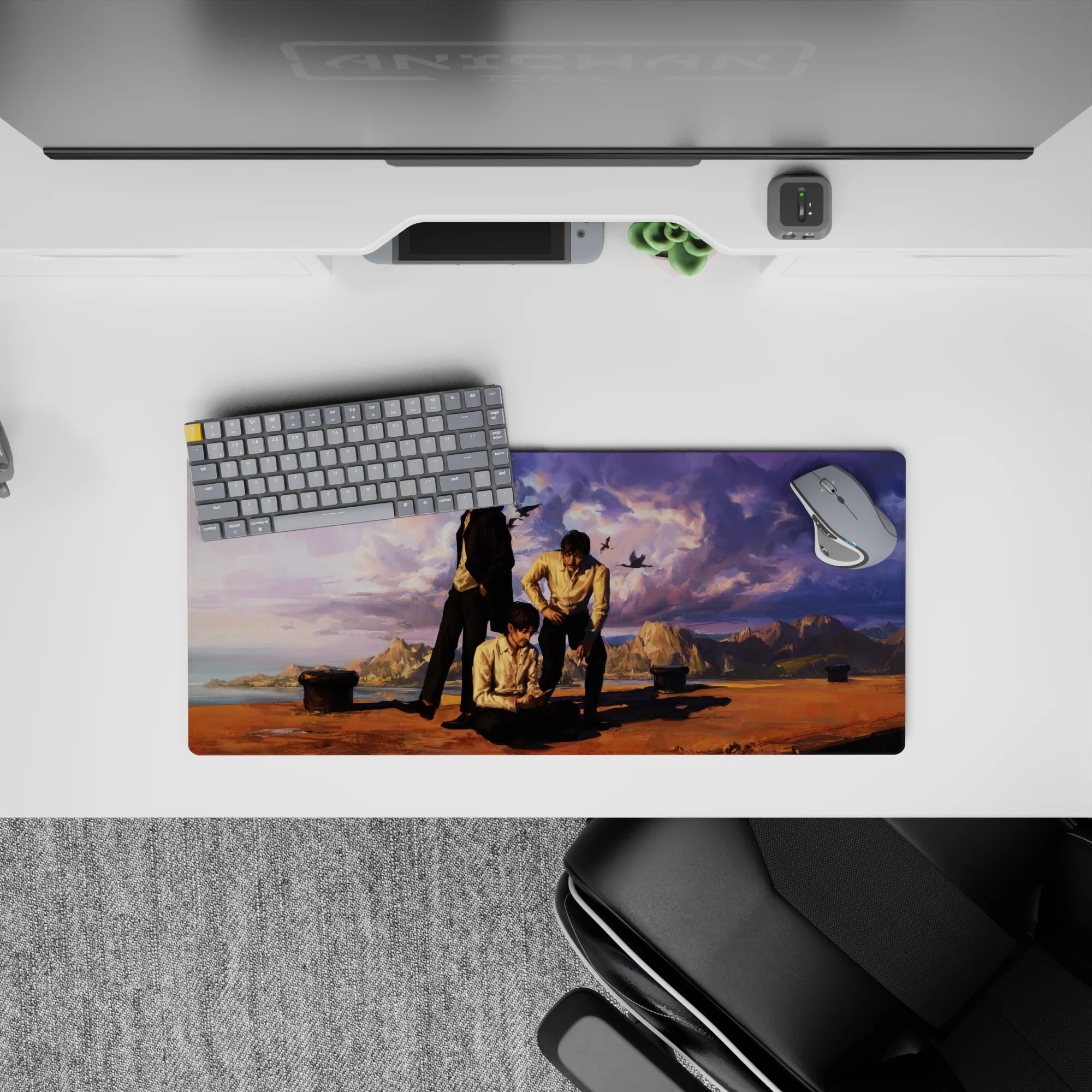 Attack on Titan - Anime Mouse Pad and Desk Pad - Final Horizon Trio - AniChan