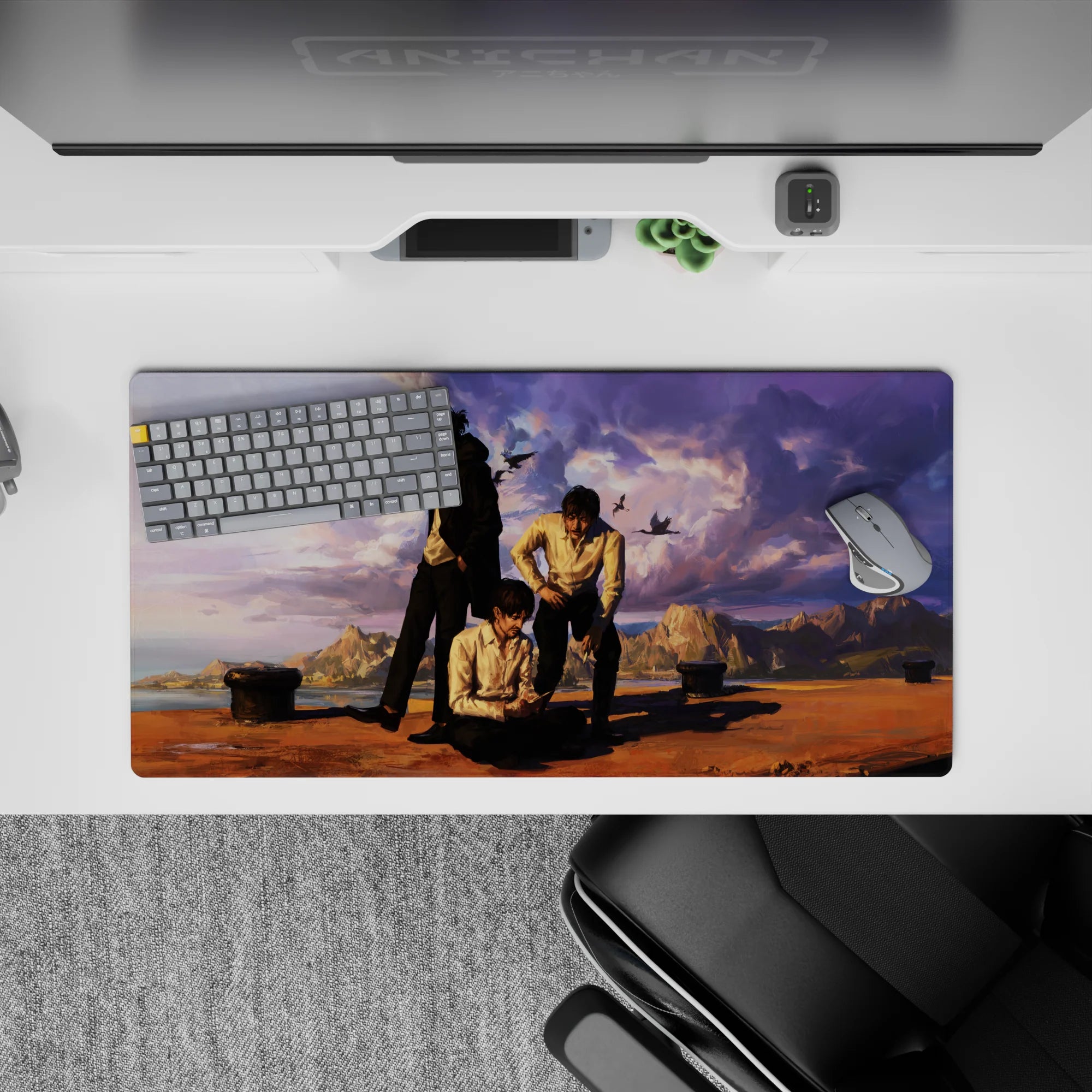 Attack on Titan - Anime Mouse Pad and Desk Pad - Final Horizon Trio - AniChan