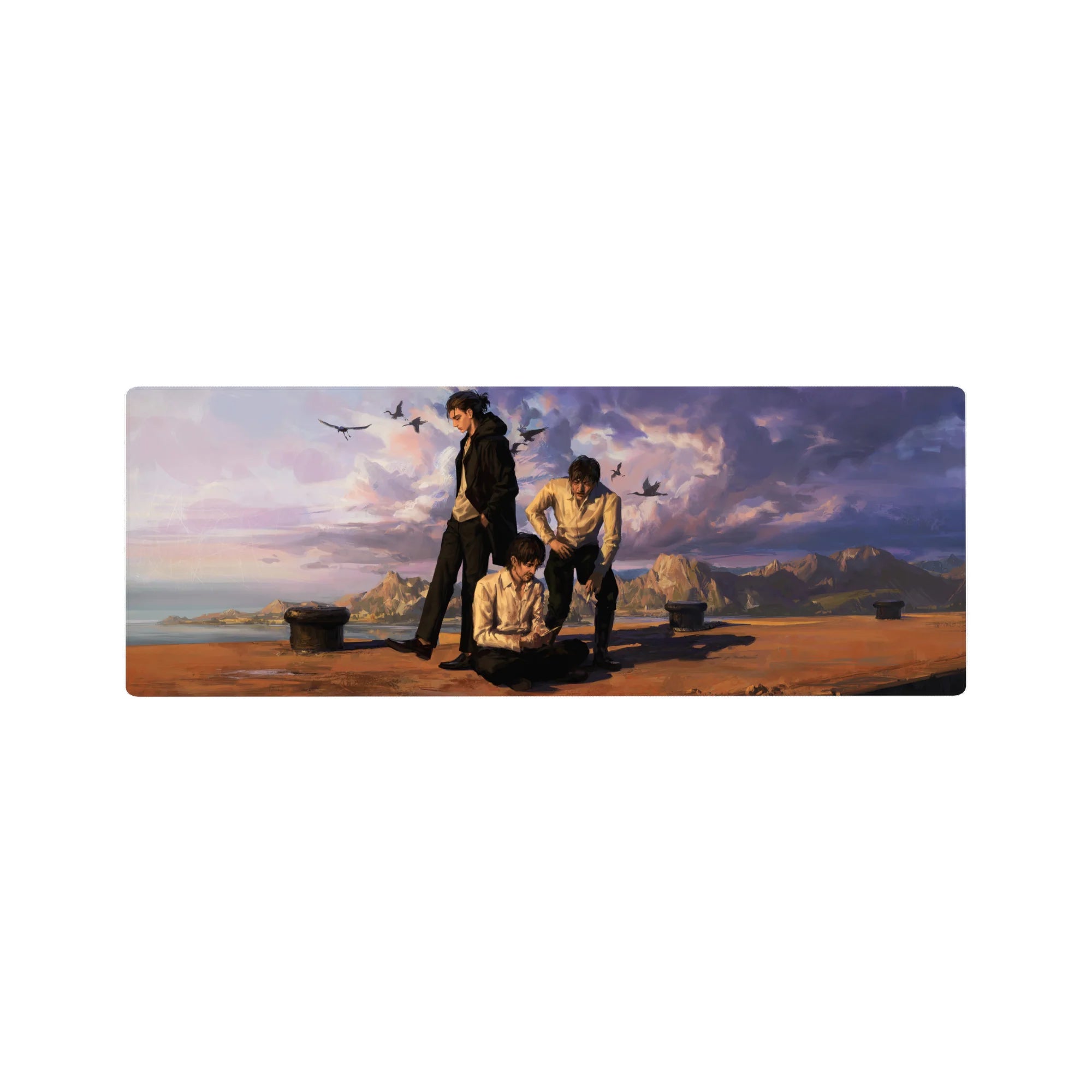 Attack on Titan - Anime Mouse Pad and Desk Pad - Final Horizon Trio - AniChan