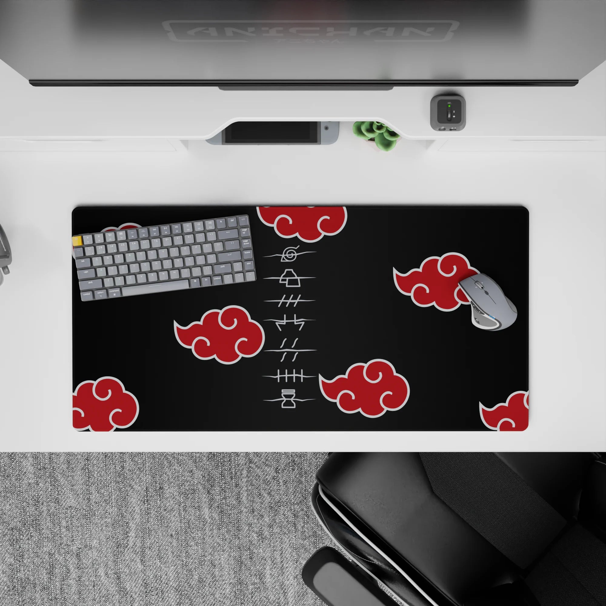 Naruto Deskmat | Mousepad | Deskpad - Akatsuki Scroll Legacy - AniChan