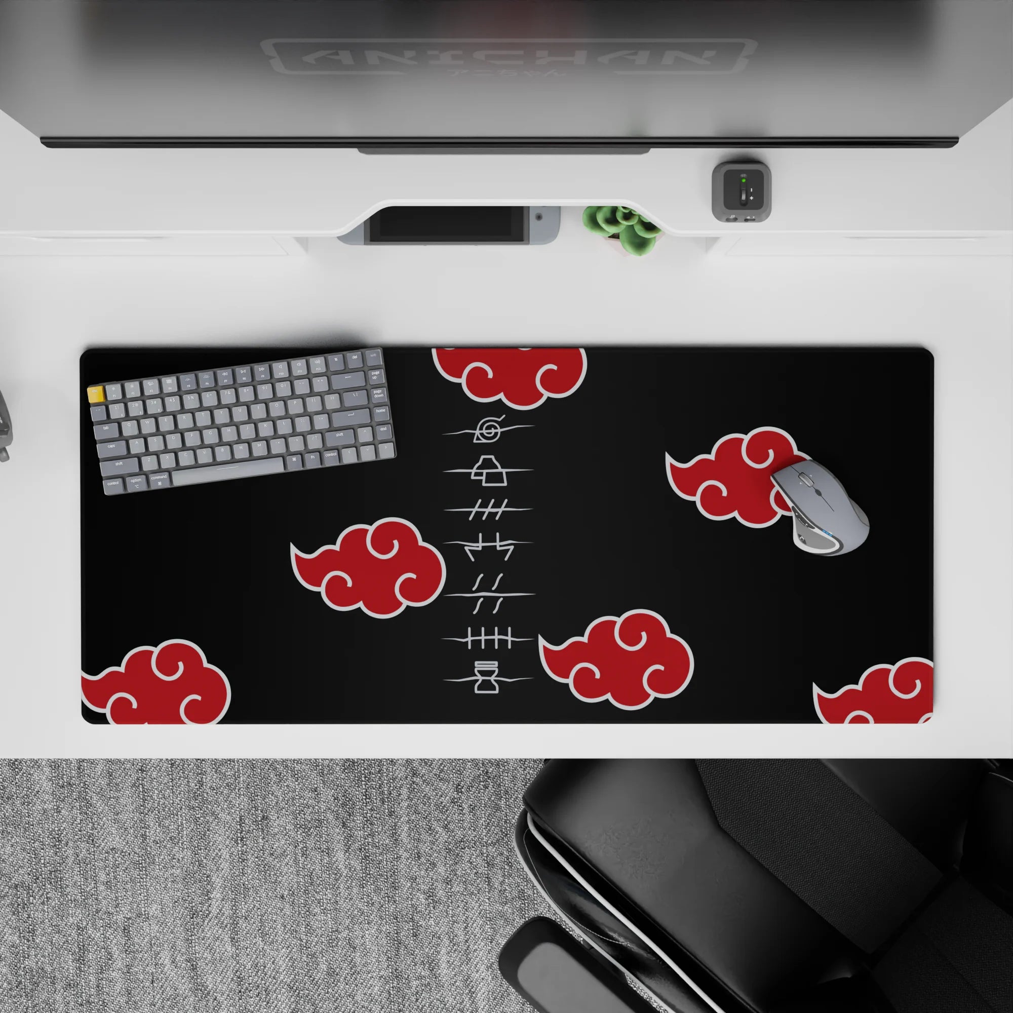 Naruto Deskmat | Mousepad | Deskpad - Akatsuki Scroll Legacy - AniChan