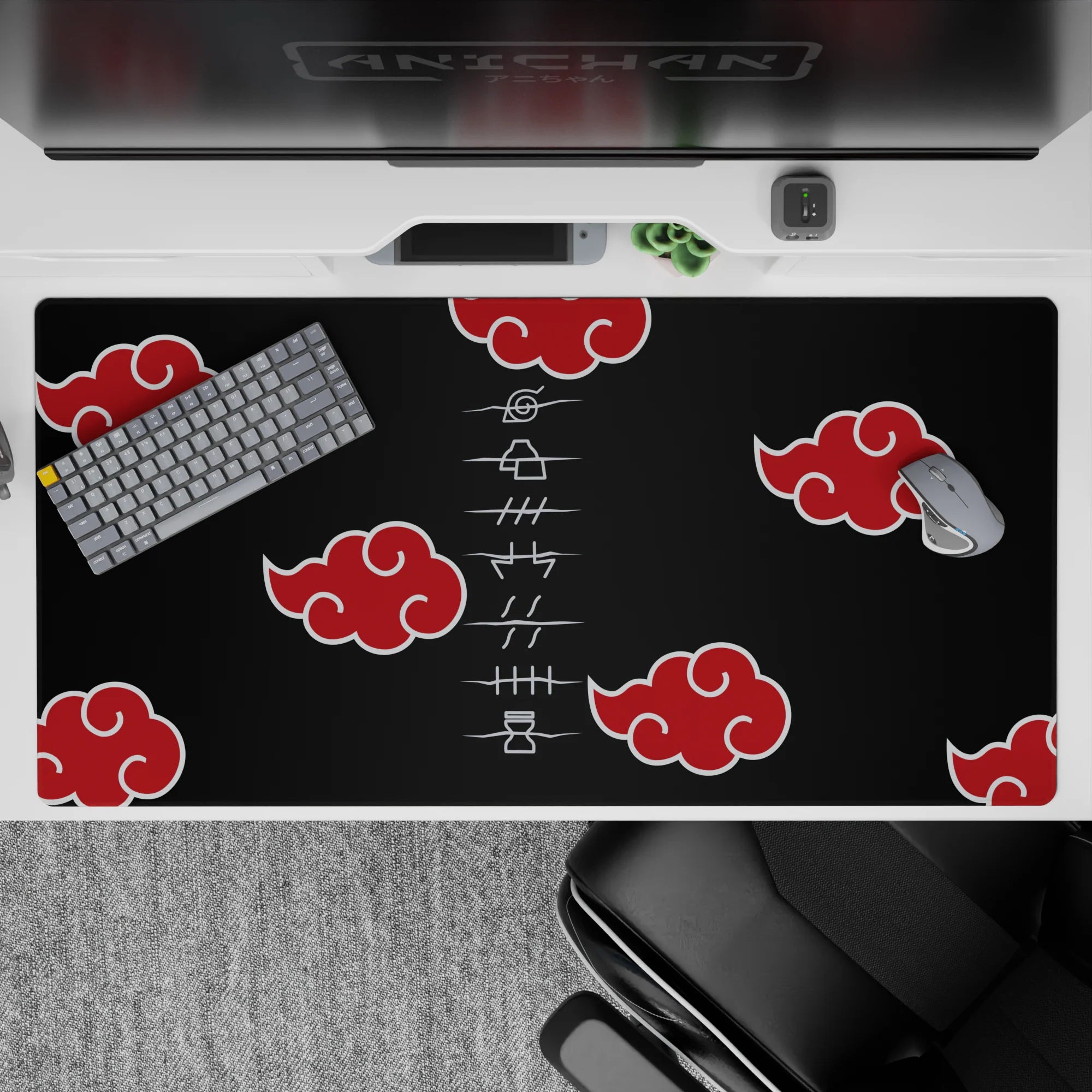 Naruto Deskmat | Mousepad | Deskpad - Akatsuki Scroll Legacy - AniChan