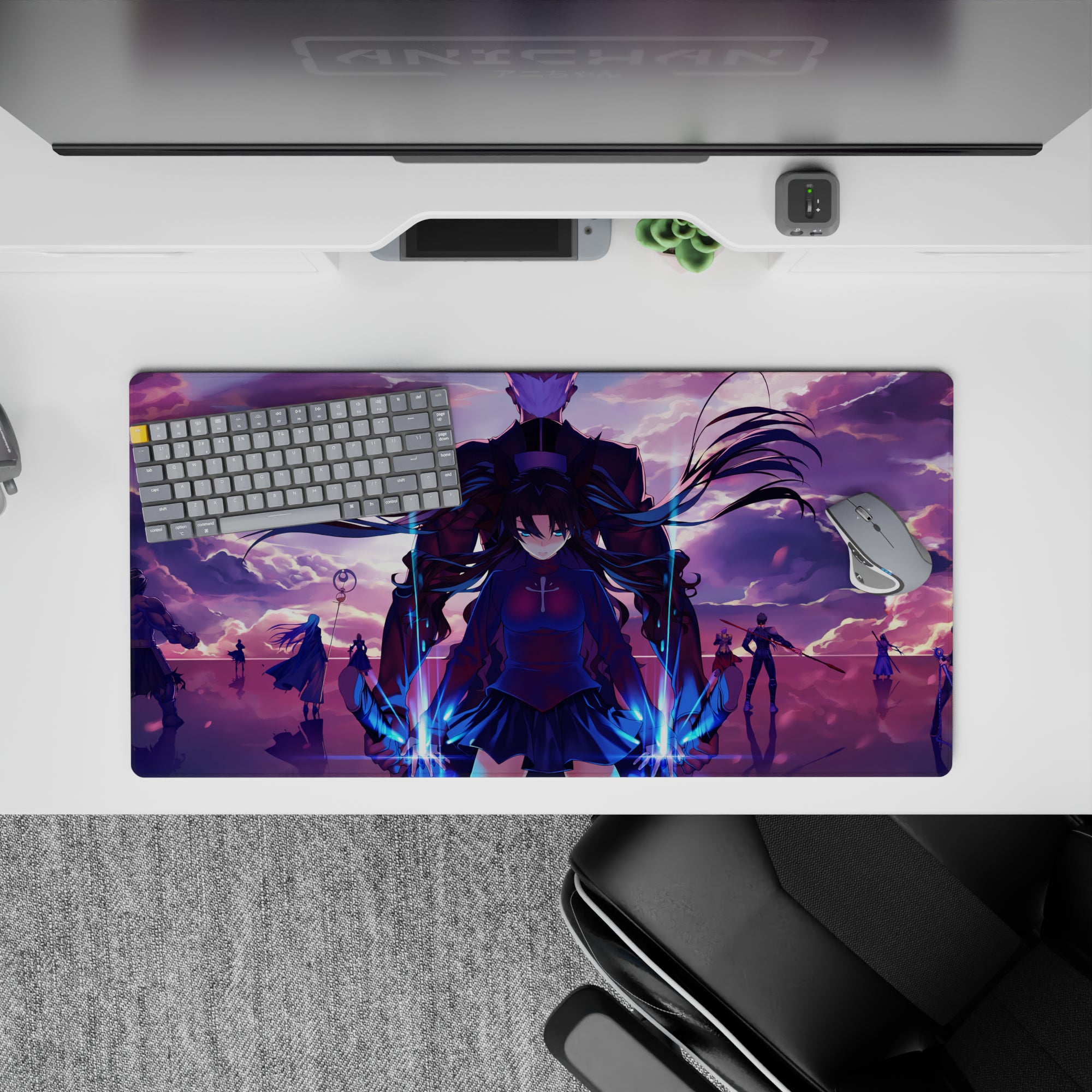 Fate Stay Night Deskmat | Mousepad | Deskpad - Fate&#39;s Final Battle