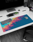 Abstract Deskmat | Mousepad | Deskpad - Prismatic Hexagon Flow - AniChan