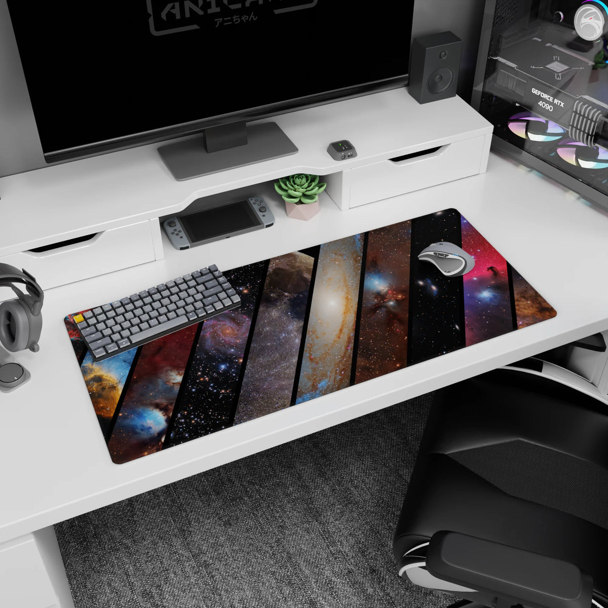 Cosmic Windowpanes - Space Mouse Pad and Desk Pad – AniChan
