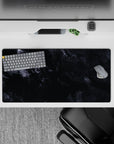 Liquid Abstract Deskmat | Mousepad | Deskpad - Smoky Abyss