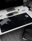 Liquid Abstract Deskmat | Mousepad | Deskpad - Smoky Abyss