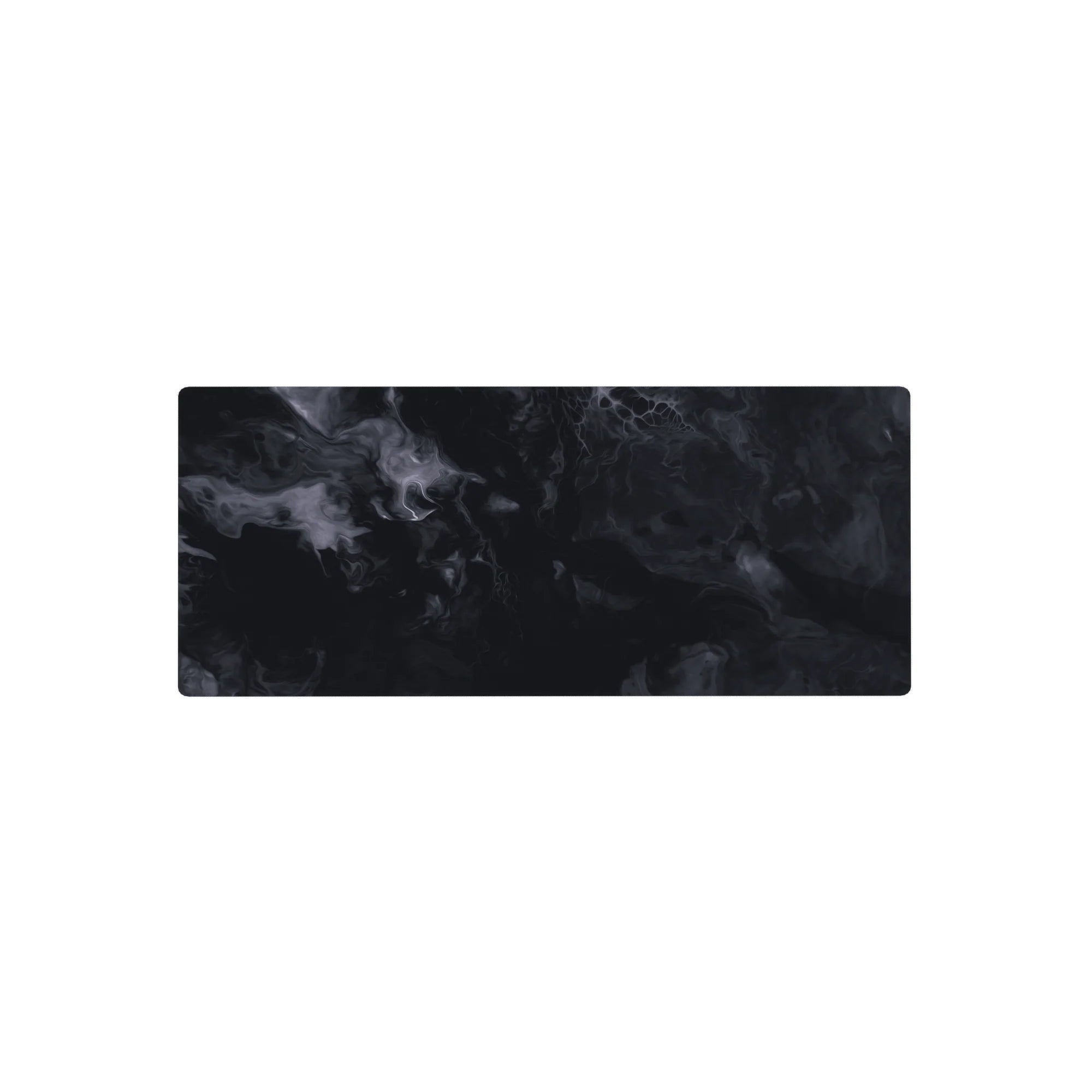 Liquid Abstract Deskmat | Mousepad | Deskpad - Smoky Abyss