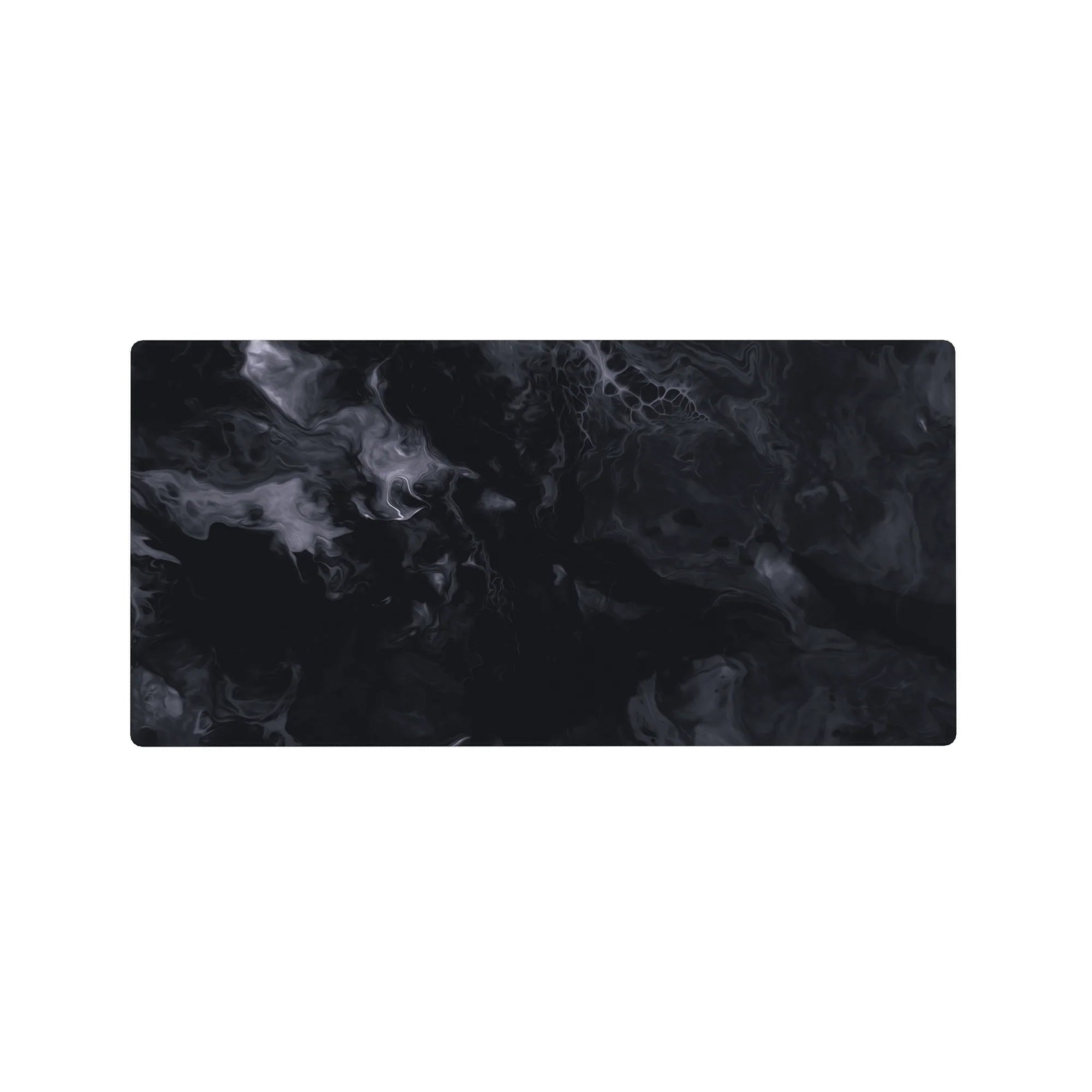 Liquid Abstract Deskmat | Mousepad | Deskpad - Smoky Abyss