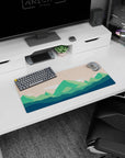 Vector Landscapes Deskmat | Mousepad | Deskpad - Mountain Calm