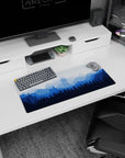 Vector Landscapes Deskmat | Mousepad | Deskpad - Misty Peaks