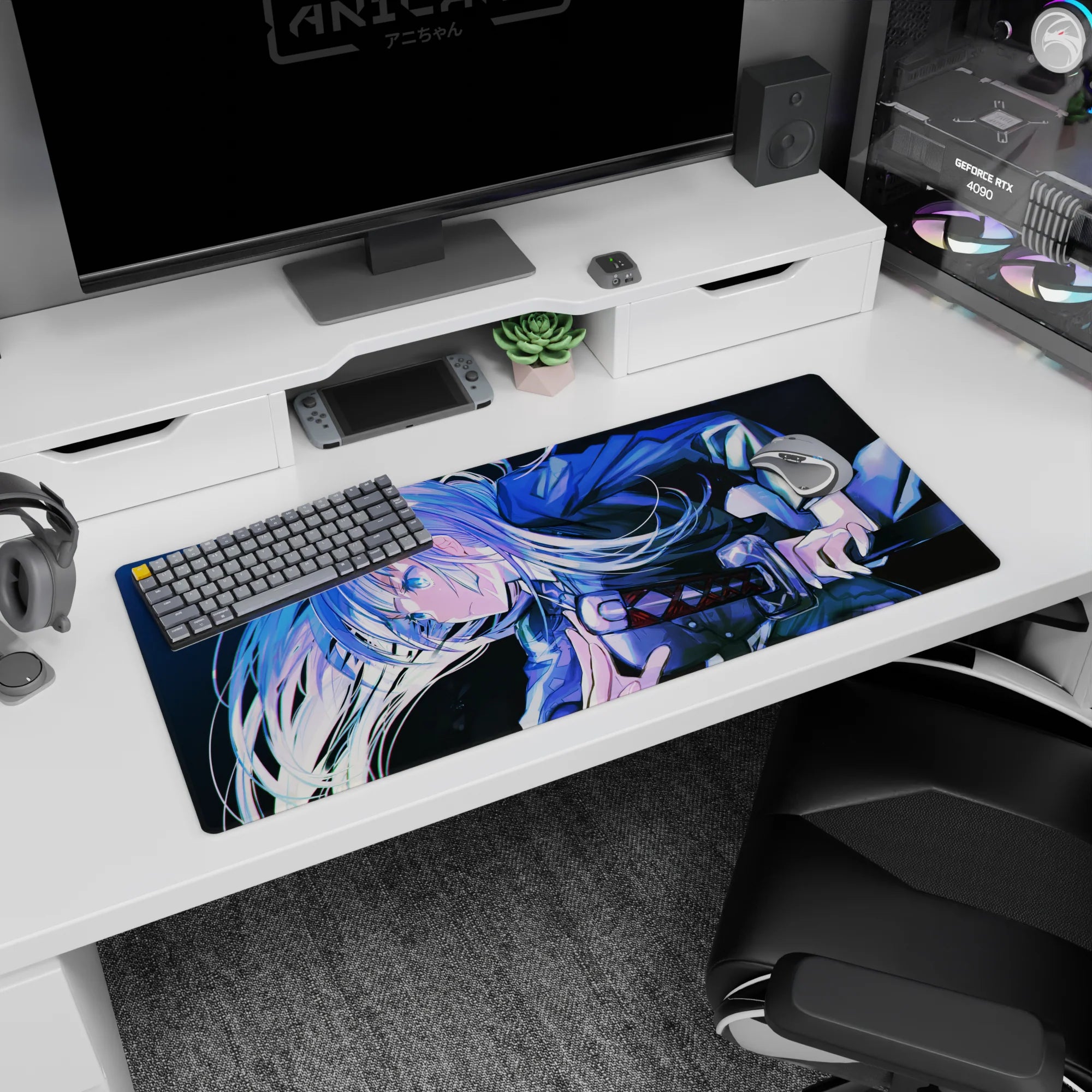 Jujutsu Kaisen Deskmat | Mousepad | Deskpad - Blade of Precision - AniChan