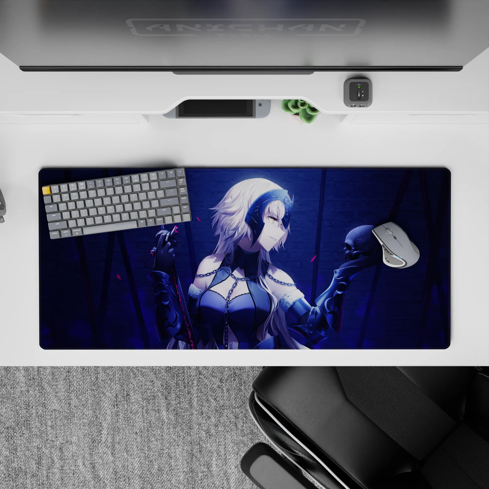 Fate Grand Order Deskmat | Mousepad | Deskpad - Jeanne's Dark Fate - AniChan